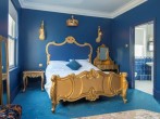 Blue bedroom